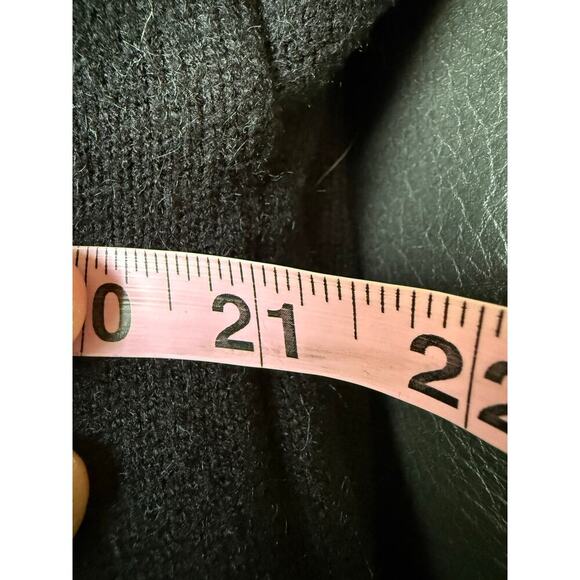 Cocoa & Carmen open duster Cardigan 
fabric fringe detail. On cuffs, pocket s/m - Picture 7 of 8